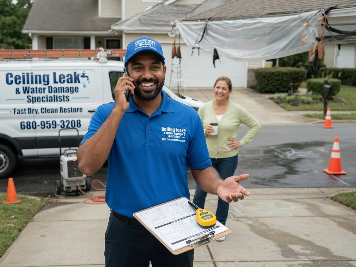 Ceiling Leak Cleanup Mutual, OK FAQs